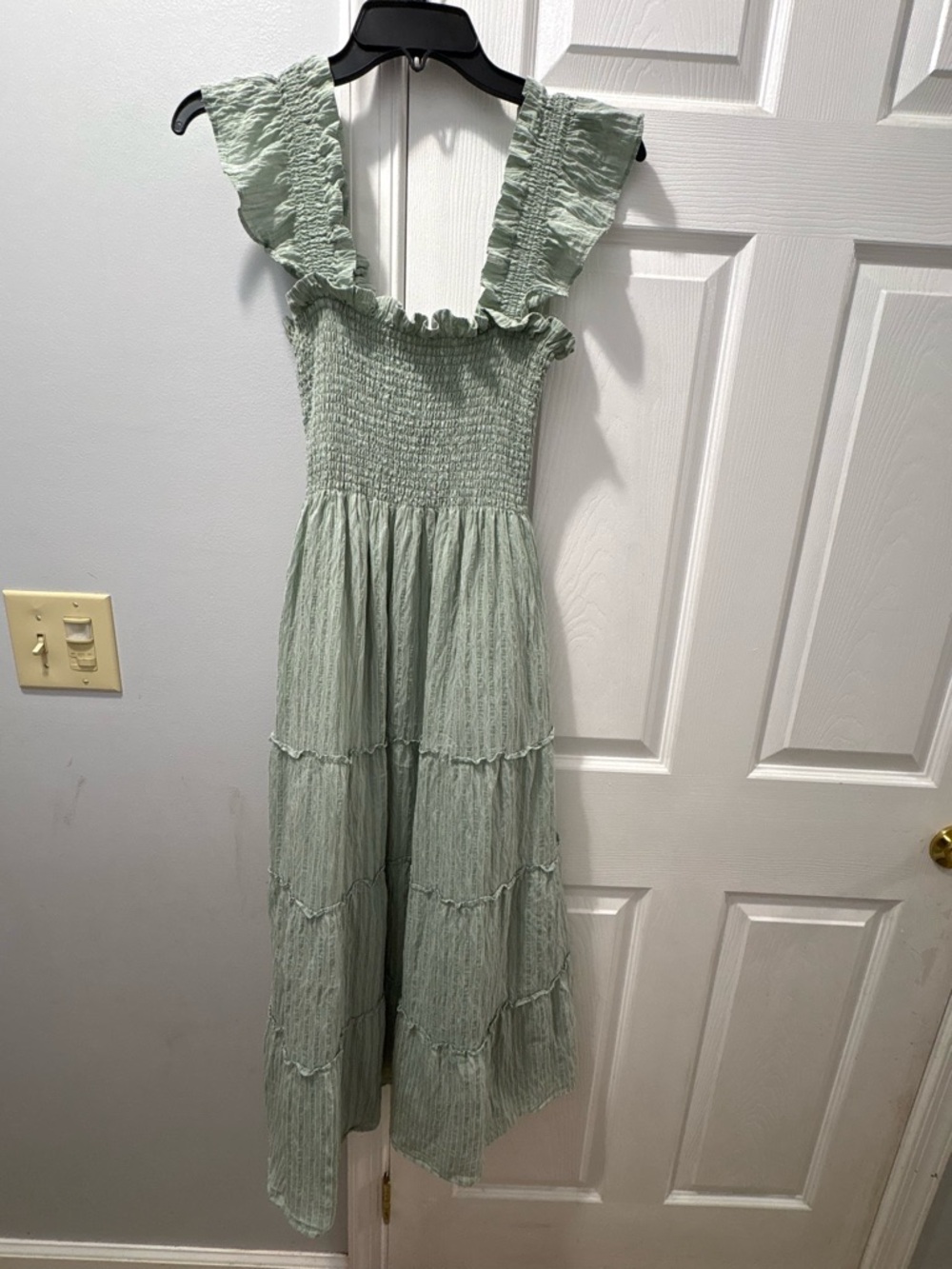 Hill House Soft Green Ellie Nap Dress Size Small - Picture 2 of 5